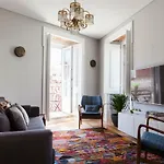 Apartment Alfama Sophisticate Flat With Balconies 2bedrs 2baths & Ac In 19th Century Building Historic Center *